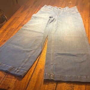 SPANX Light Blue Denim Pants